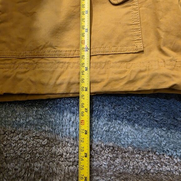Vintage Gap Jacket Mens Small Yellow 1990s Zip Up - Picture 8 of 9
